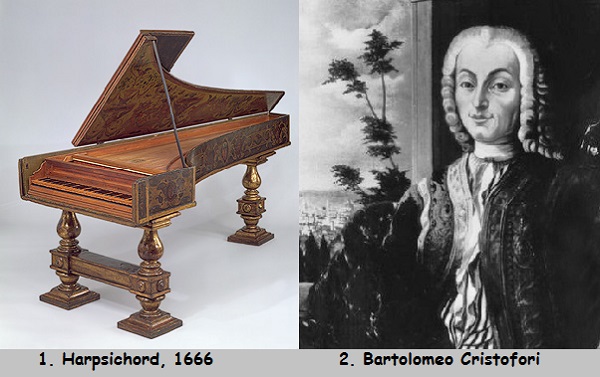 Bartolomeo Cristofori and Harpsichord