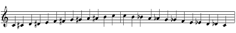 Chromatic scale