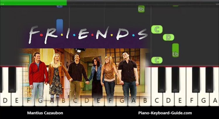 How To Play Friends Theme Song On Piano Easy Notes For Beginners